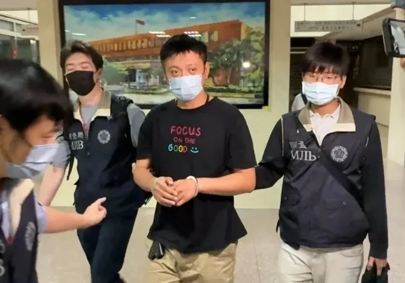 男子林漢嘉利用Uber Eats訂單漏洞詐騙上千萬，凌晨遭檢方聲請羈押。聯合新聞網提供，張宏業攝