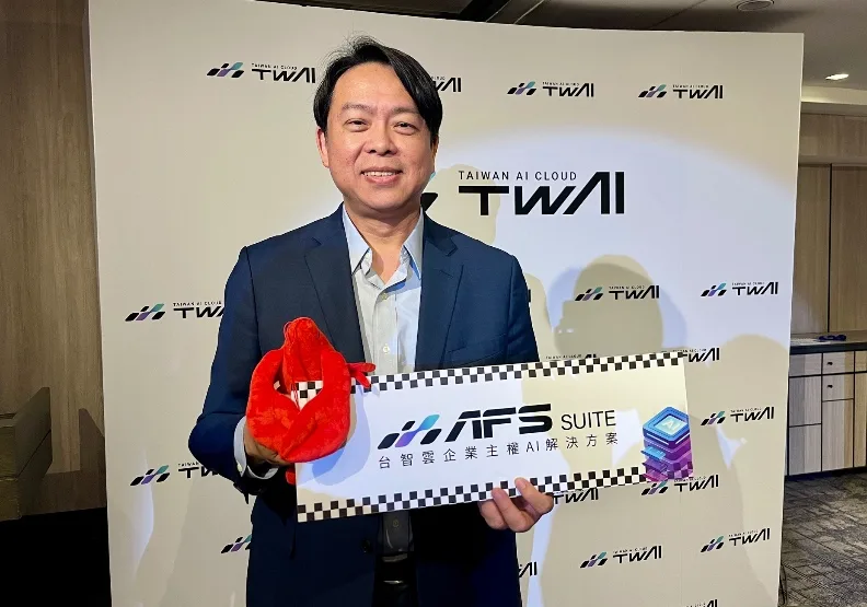 台智雲總經理吳漢章看好一站式服務將崛起。吳季柔攝