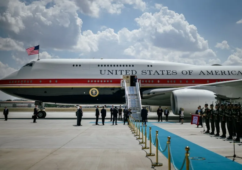 美國總統川普出席北約峰會。取自X@WhiteHouse 