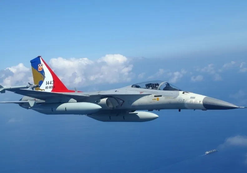 圖為IDF經國號戰機。取自中華民國空軍官網