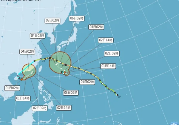 颱風動態》颱風假？沙德爾颱風復活逼近台灣，周六前高屏花東防大雨