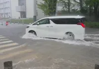 名古屋破紀錄大雨！多地淹水、地下鐵一度癱瘓，學校今緊急停課