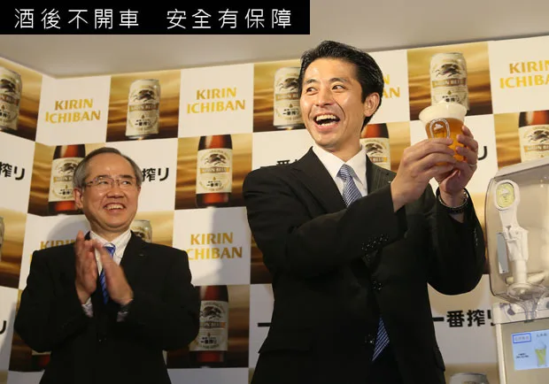KIRIN啤酒冰沙新口味，台灣喝得到