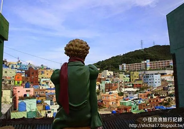 釜山甘川洞文化村，看見韓國版的聖托裏尼！