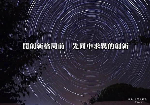 開創新格局前，先同中求異的創新！