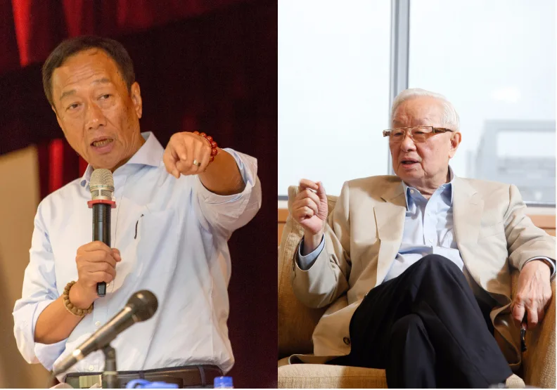 郭台銘、張忠謀，到底誰比較愛台灣？